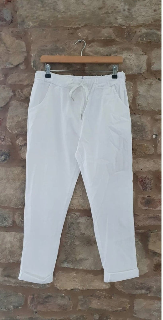 White Purdy Pant Size 2