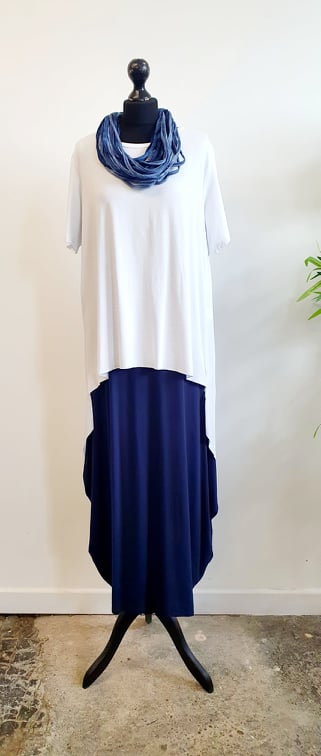 Navy Blue Maxi Dress Size 2