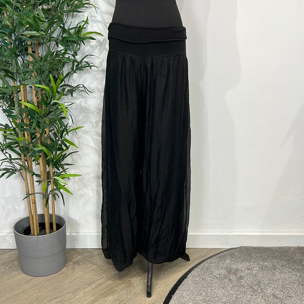 Black Silk Pant size 2
